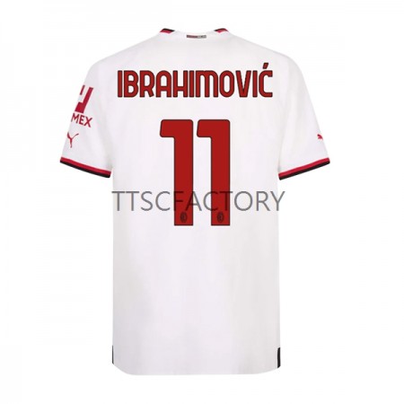 Billiga Fotbollströjor AC Milan Zlatan Ibrahimovic 11 Borta tröja 2022/23 Kortärmad